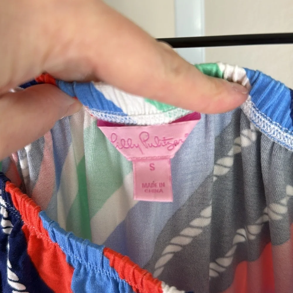 Lilly Pulitzer Meridian Overboard Dress Size‎ Small